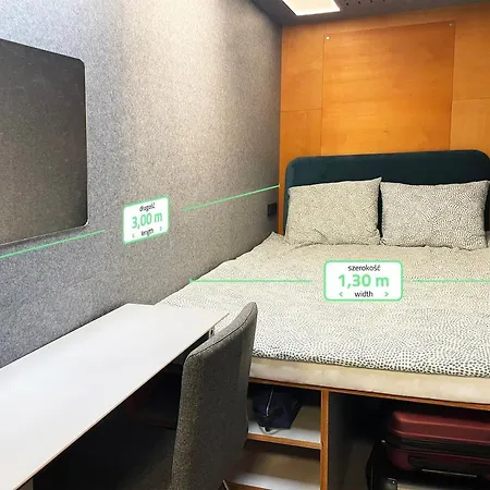 Kapslový hotel Spacerebels Vratislav